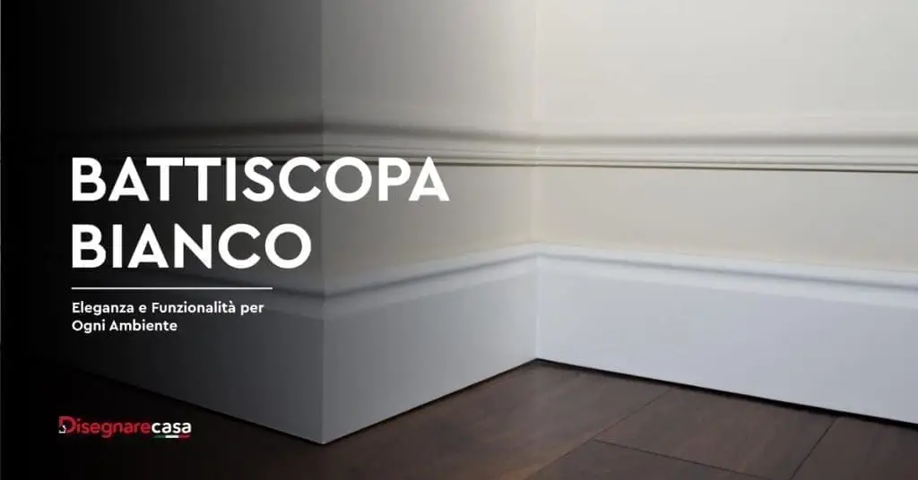 Battiscopa Bianco