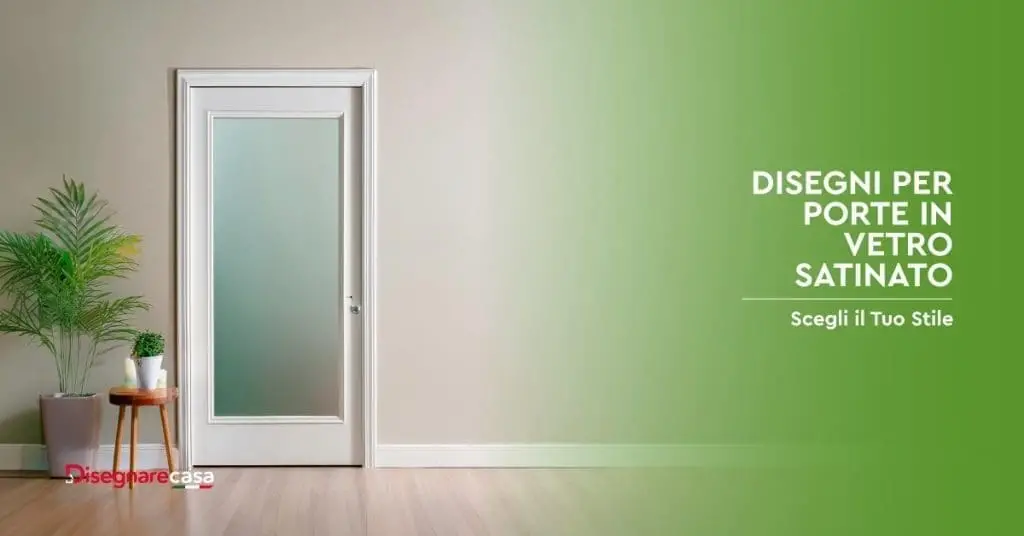 Disegni per porte in vetro satinato