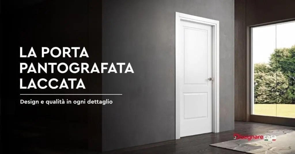 La Porta Pantografata Laccata