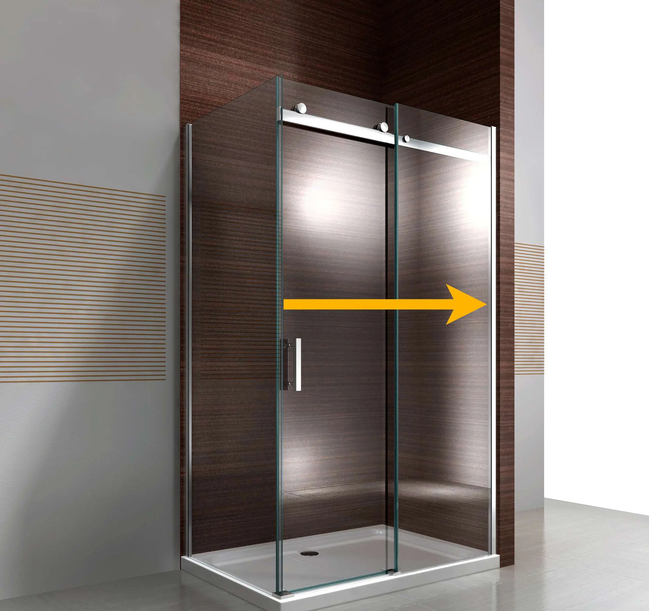 CABINA DOCCIA BEAUTIFUL – 120 x 80 x h 195cm – SX