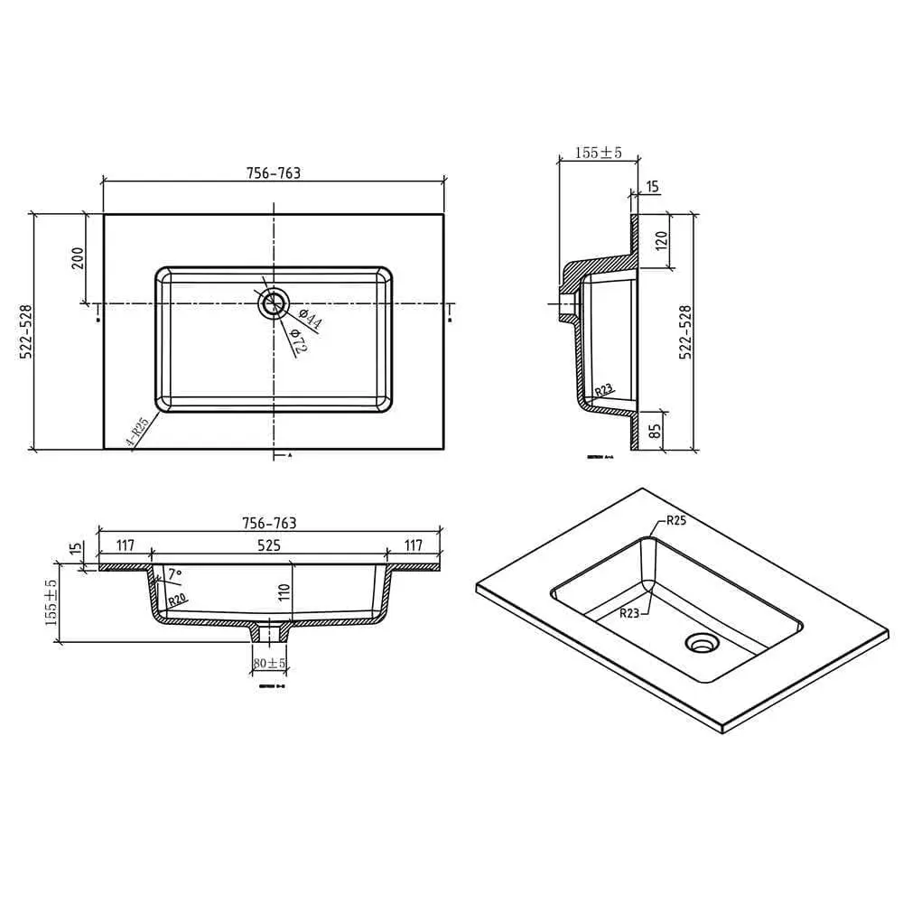 MOBILI DA BAGNO LOIRA 650
