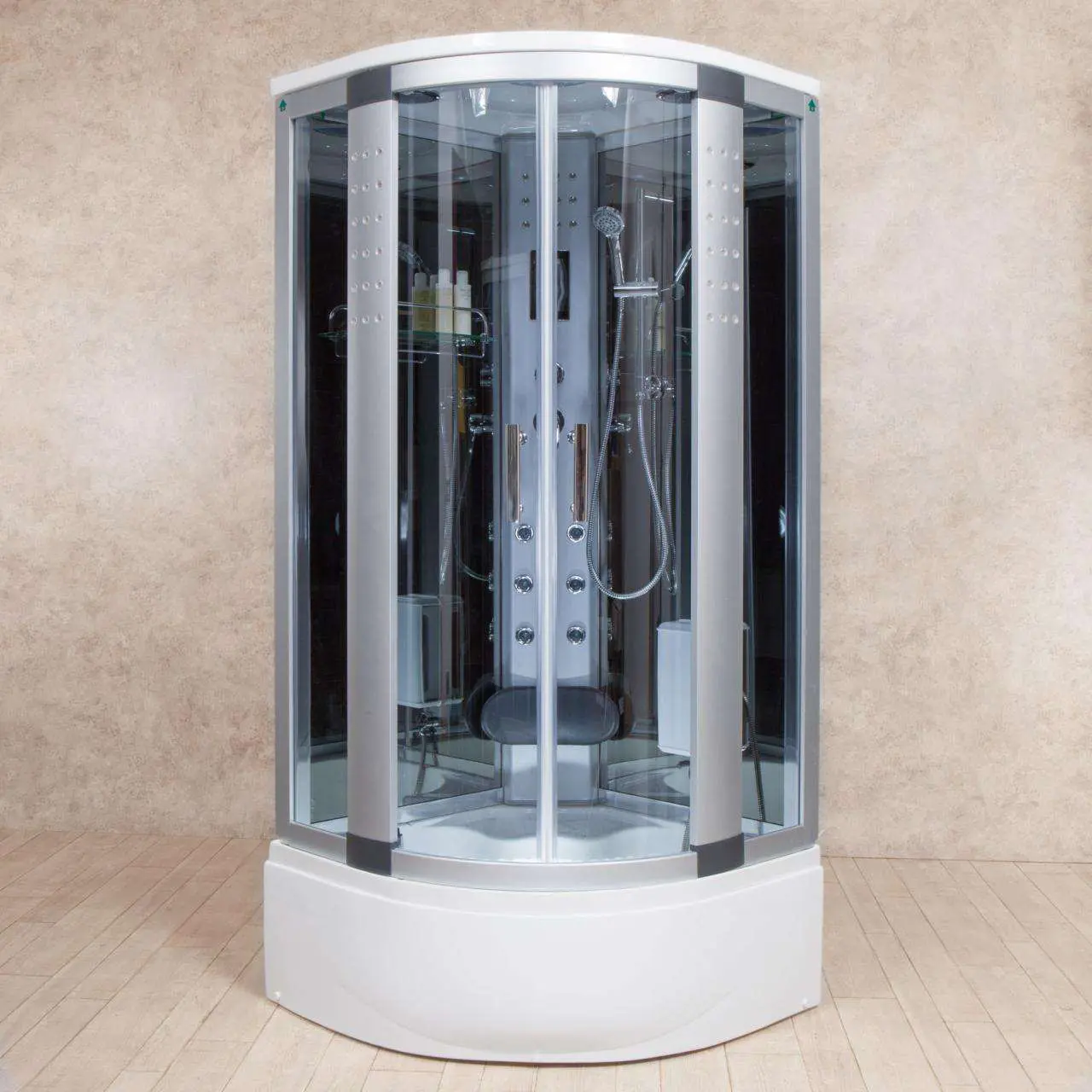 DOCCIA DELICE CON VAPORIZZATORE, 80 x 80 x h 215 cm