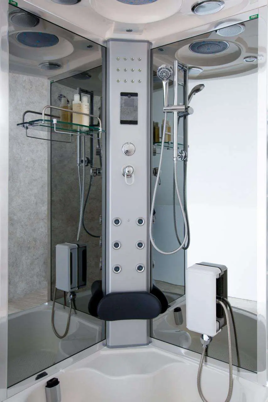 DOCCIA DELICE CON VAPORIZZATORE, 80 x 80 x h 215 cm