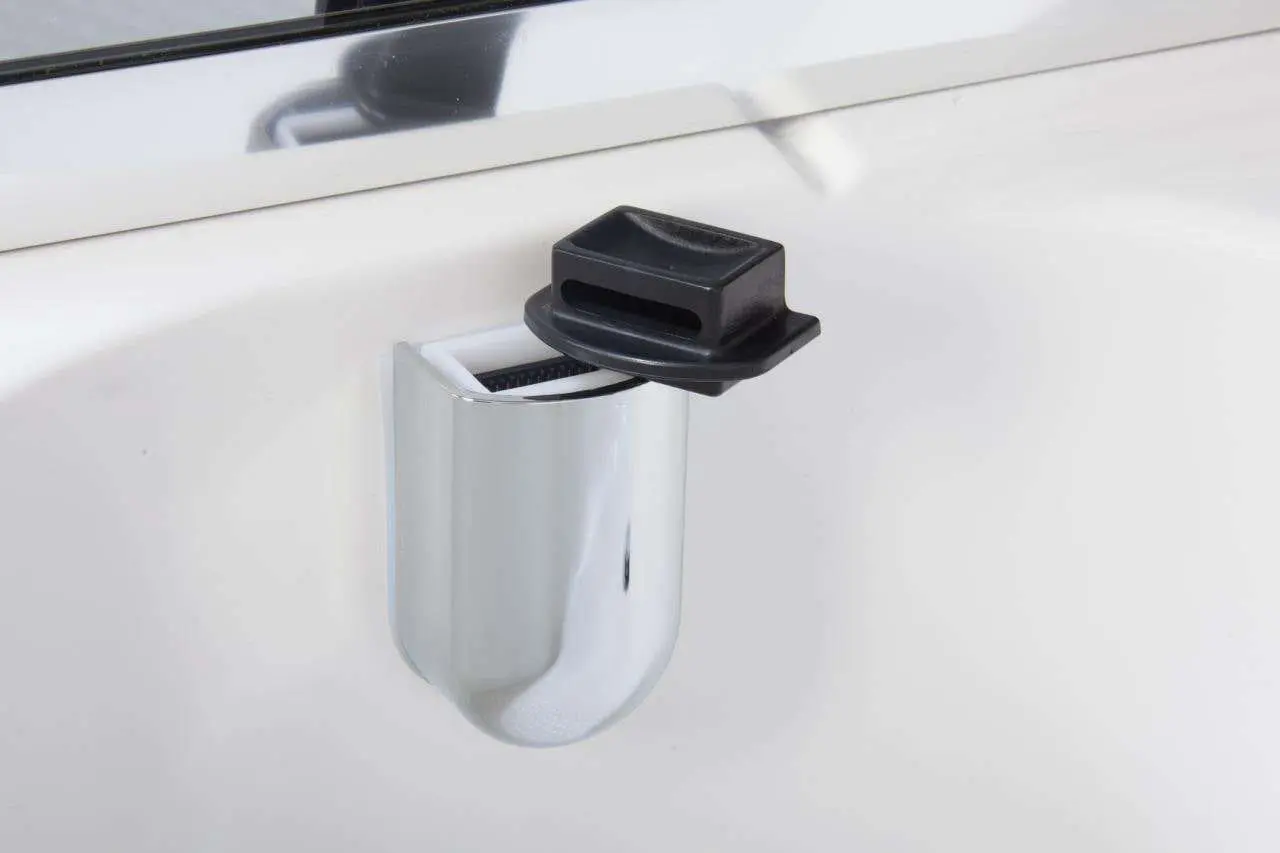 DOCCIA DELICE CON VAPORIZZATORE, 80 x 80 x h 215 cm