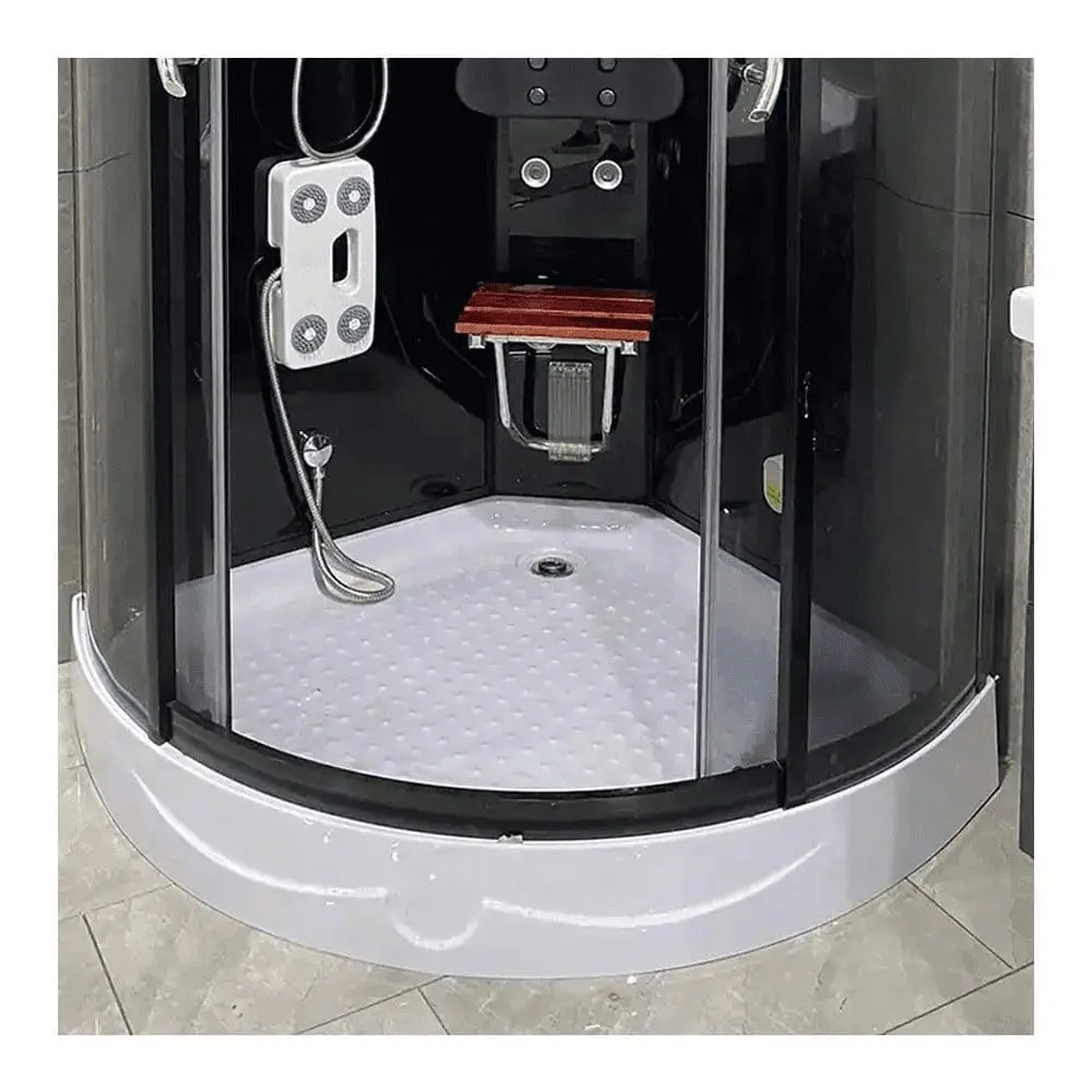 Cabina Doccia Kuadra – Nera – 90 x 90 x h 225 cm