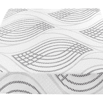Materasso Tempo Cotone una piazza e mezza 120cm, Memory 4,5 cm, 700 molle, 9 zone differenziate