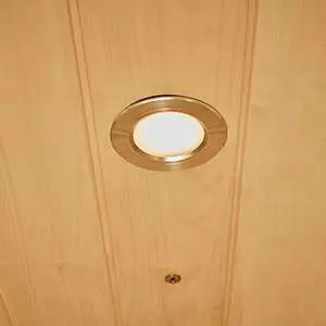 SAUNA 1800: 1370 x 1332 x 1940mm