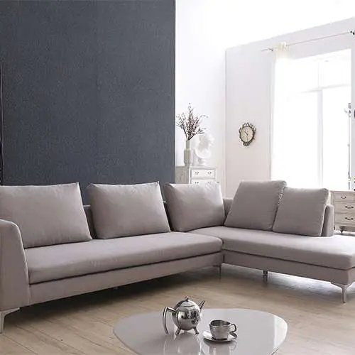 DIVANO PABLO AD ANGOLO: 255 x 158 x 73 cm