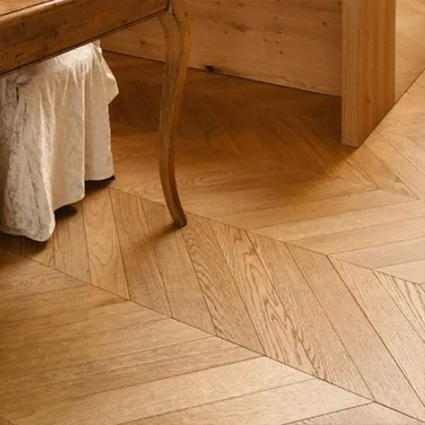 PARQUET SPINA FRANCESE – ROVERE 2 STRATI – TAGLIO 45°