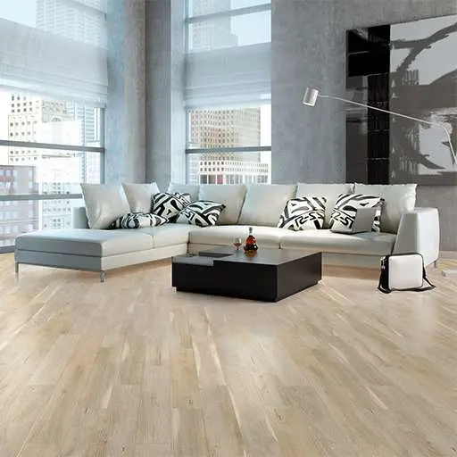 PARQUET PREFINITI – Rovere 1 Strip – Plancetta Bianca – Verniciato Opaco – Spazzolato – Stock residuo: 9 mq – Offerta: € 226,71