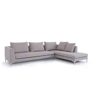 DIVANO PABLO AD ANGOLO: 255 x 158 x 73 cm