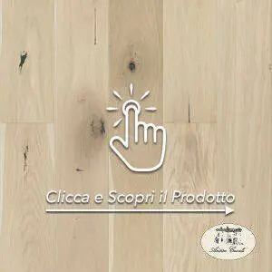 PARQUET PREFINITI - Rovere 1 Strip - Monte Bianco Chamonix - Verniciato Opaco - Stock: 9,750mq - Offerta: €