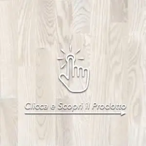 PARQUET PREFINITI - Rovere 3 Strip - Verniciato Bianco