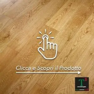 PARQUET PREFINITI - Rovere 1 Strip - Oliato Naturale - Spazzolato - Stock residuo: 2 mq - Offerta: € 51,75