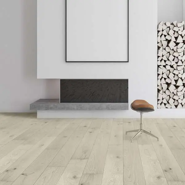 PARQUET PREFINITI – Rovere 1 Strip – Plancetta Bianca – Verniciato Opaco – Spazzolato – Stock residuo: 9 mq – Offerta: € 226,71