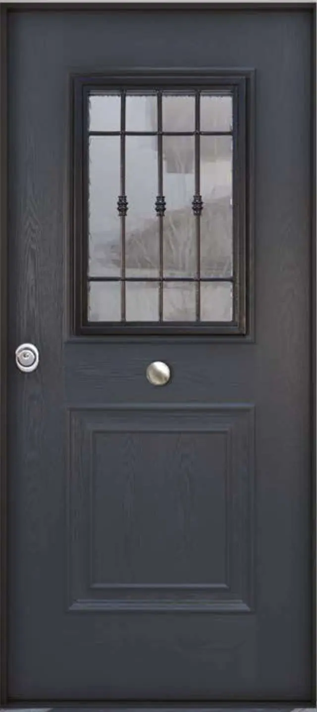 Porta Blindata Classe 3 con Vetro per Esterni