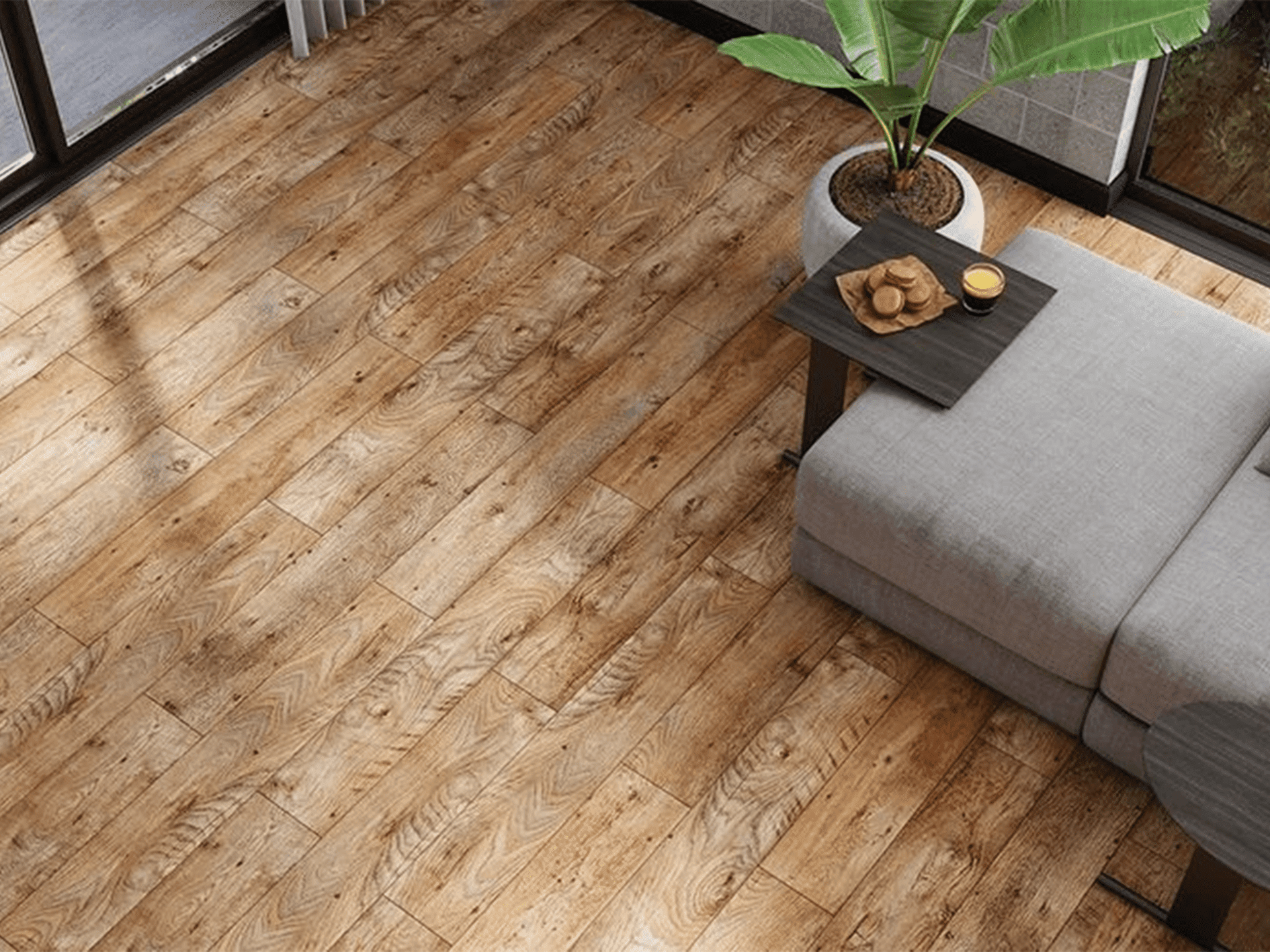 Parquet laminato Plancia Intera AC4 Spessore 8 mm