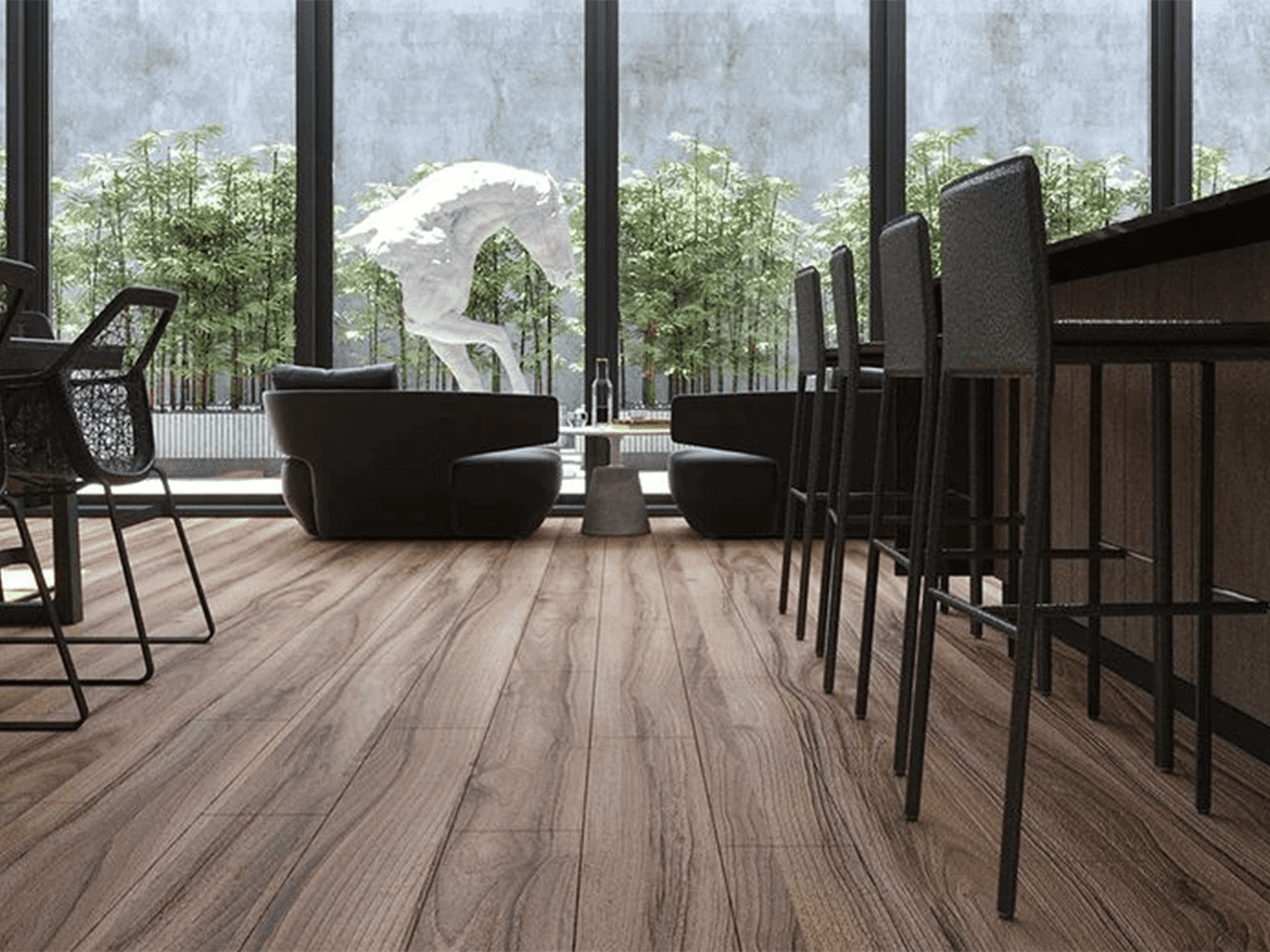 Parquet laminato Plancia Intera AC4 Spessore 8 mm