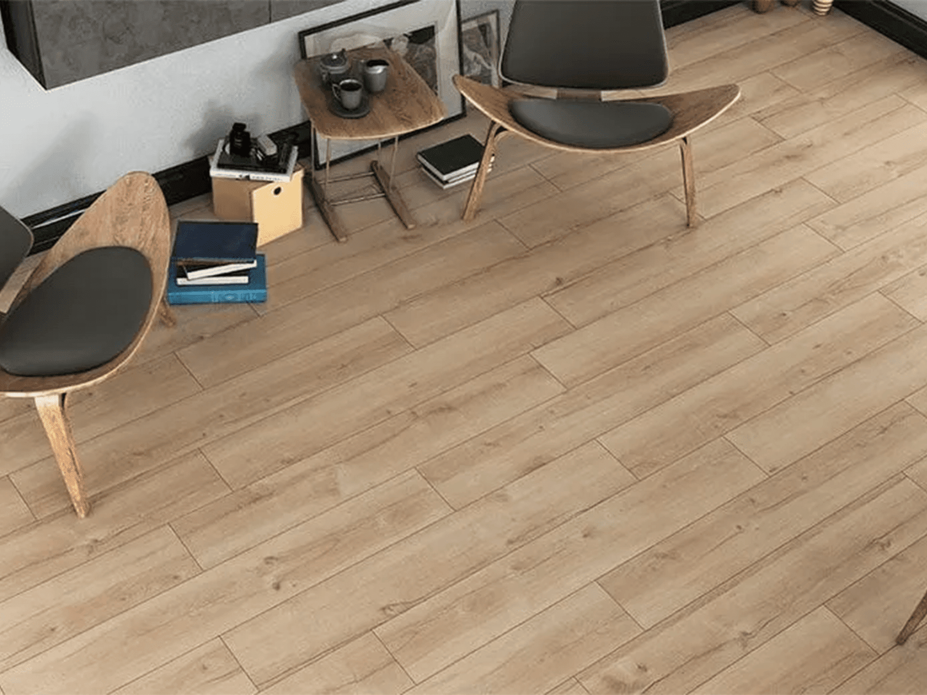 Parquet Laminato Rovere Naturale Jumbo Plancia Intera AC4 Spessore 8 mm