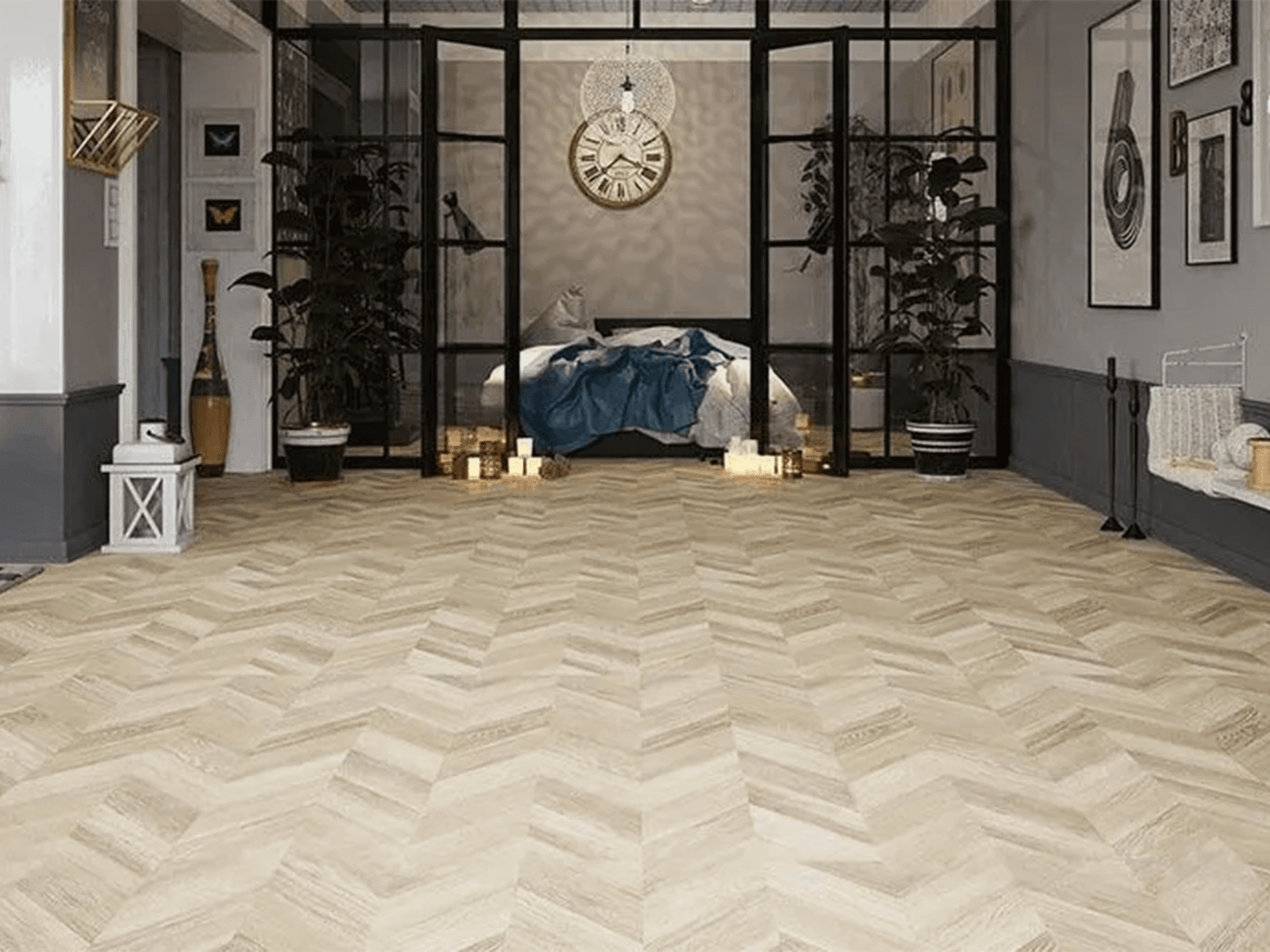 Parquet laminato Plancia Intera AC4 Spessore 8 mm