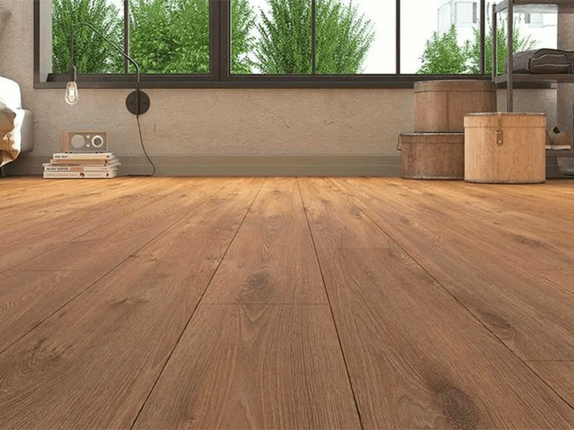 Parquet laminato Plancia Intera AC4 Spessore 8 mm