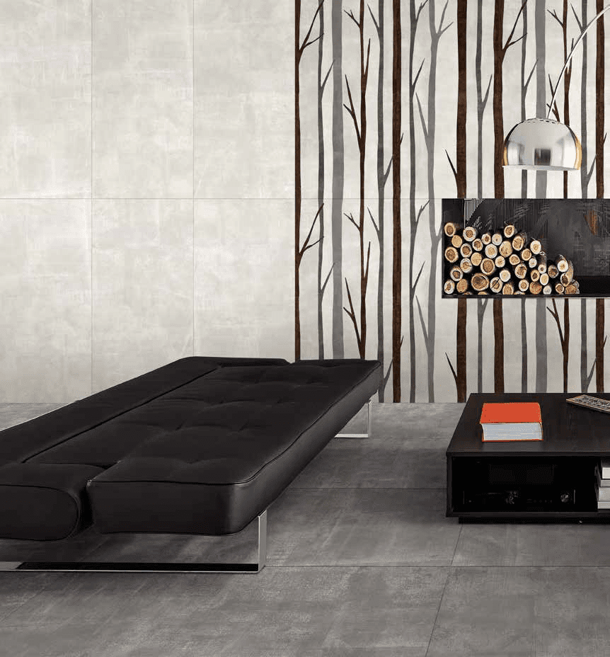 Gress Porcellanato Smaltato Anthracite 10x810x810mm