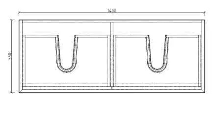 MOBILI DA BAGNO EVA 1400