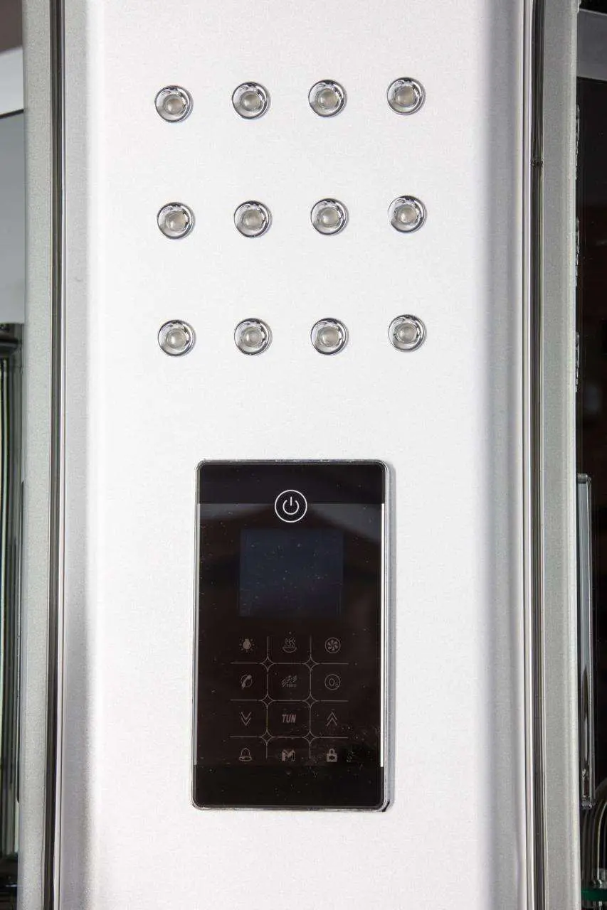 Doccia Eden con Vaporizzatore – 90 x 90 x h 210 cm / 80 x 80 x h 210cm