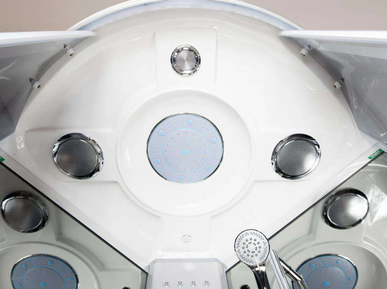 Doccia Eden con Vaporizzatore – 90 x 90 x h 210 cm / 80 x 80 x h 210cm