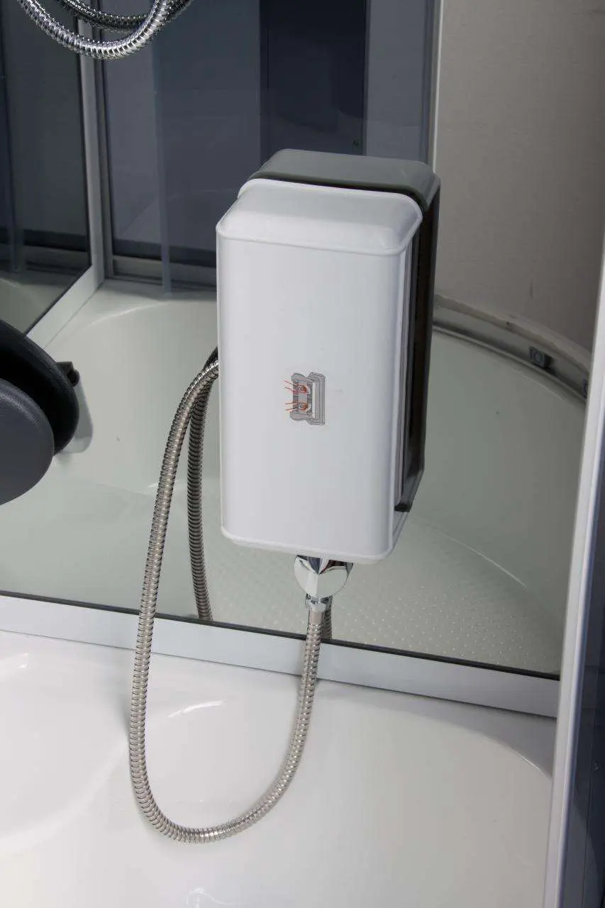 Doccia Eden con Vaporizzatore – 90 x 90 x h 210 cm / 80 x 80 x h 210cm