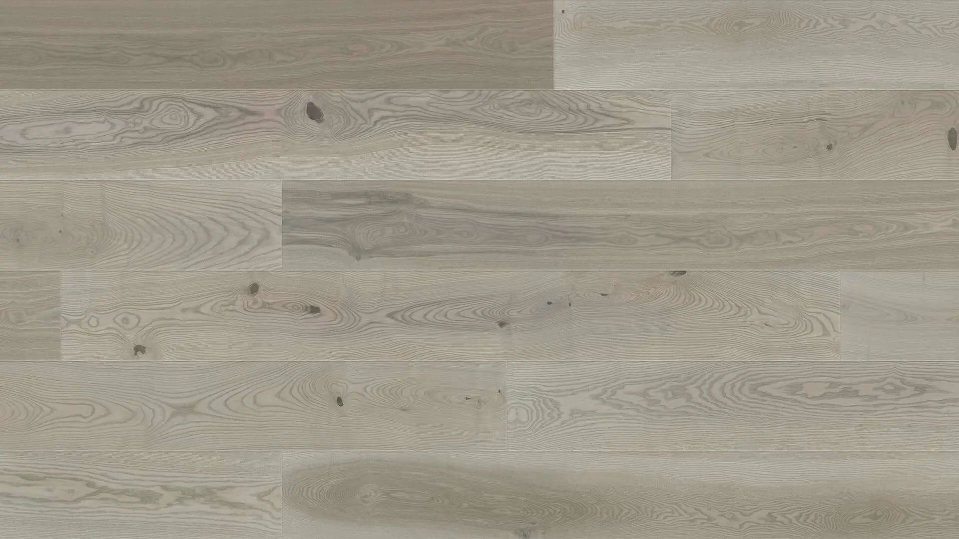PARQUET PREFINITI – Frassino 1 Strip – Verniciato Opaco Grigio Spazzolato