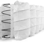 Materasso Morfeo Nanotech Breezy, Singolo 80 cm, Memory 7,3 cm,3000 Molle, 9 zone portanza differenziata