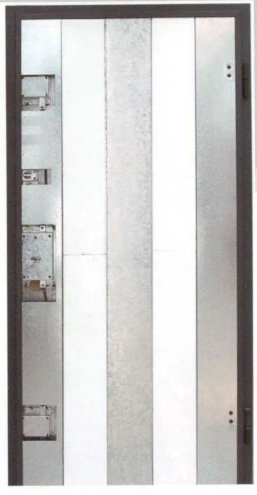 Porta Blindata classe 3, Vecchia Milano, Acciaio, per Esterni, Doppia Serratura