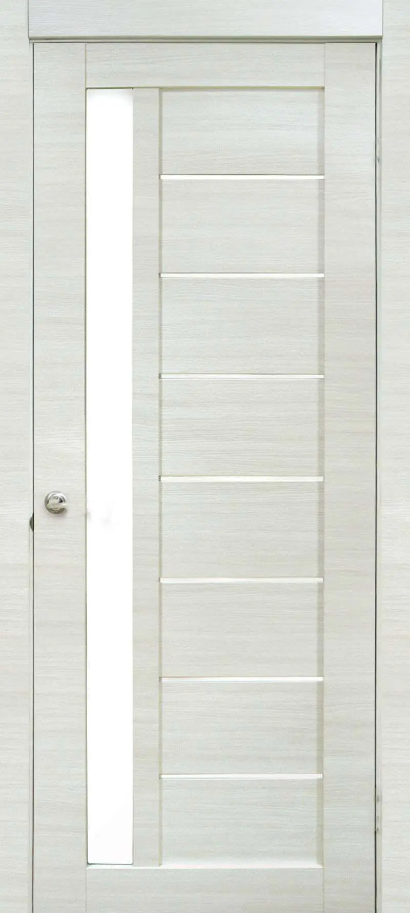 Porta Scorrevole Cortex 3D Bianco Line con Vetro