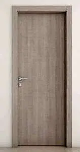Porta Battente Laminato Grey