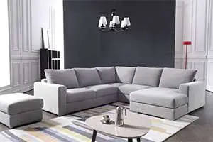 DIVANO SOFOCLE: 279 x 278 x 87cm