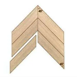 PARQUET SPINA FRANCESE – Rovere Plancetta Spina Francese – Olio Cerato – Taglio 45° – Stock: 3,745mq – Offerta: € 117,97