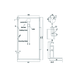 Monocrystalline Silicon Soler Panel-OS-M72-300W-350W