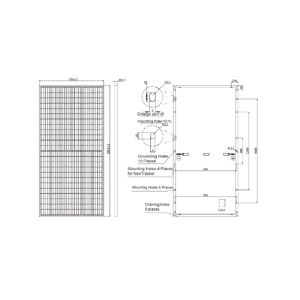 Polycrystalline Silicon Soler Panel-OS-HP72-330W-350W