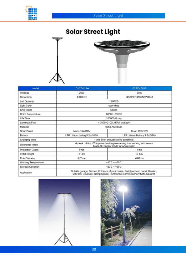 Solar Street Light