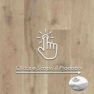 PARQUET PREFINITI - Rovere 1 Strip - Crema - Verniciato Opaco - Spazzolato