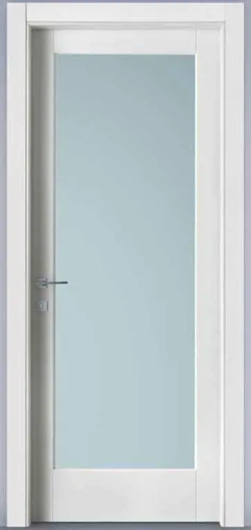 Porta Battente Laminato Capitolino con Vetro