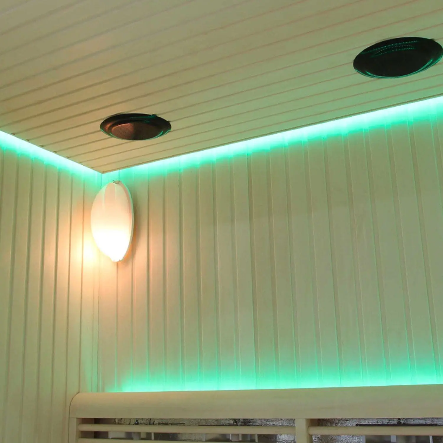 GENOVA – Sauna a Infrarossi con Design in Legno e Cristallo – 150x100x190 cm