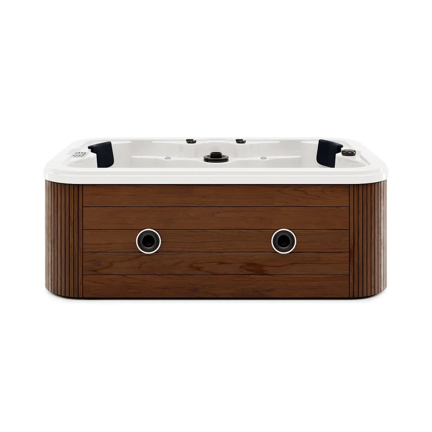 MARATEA – Minipiscina Idromassaggio Compatta e Versatile – Teak
