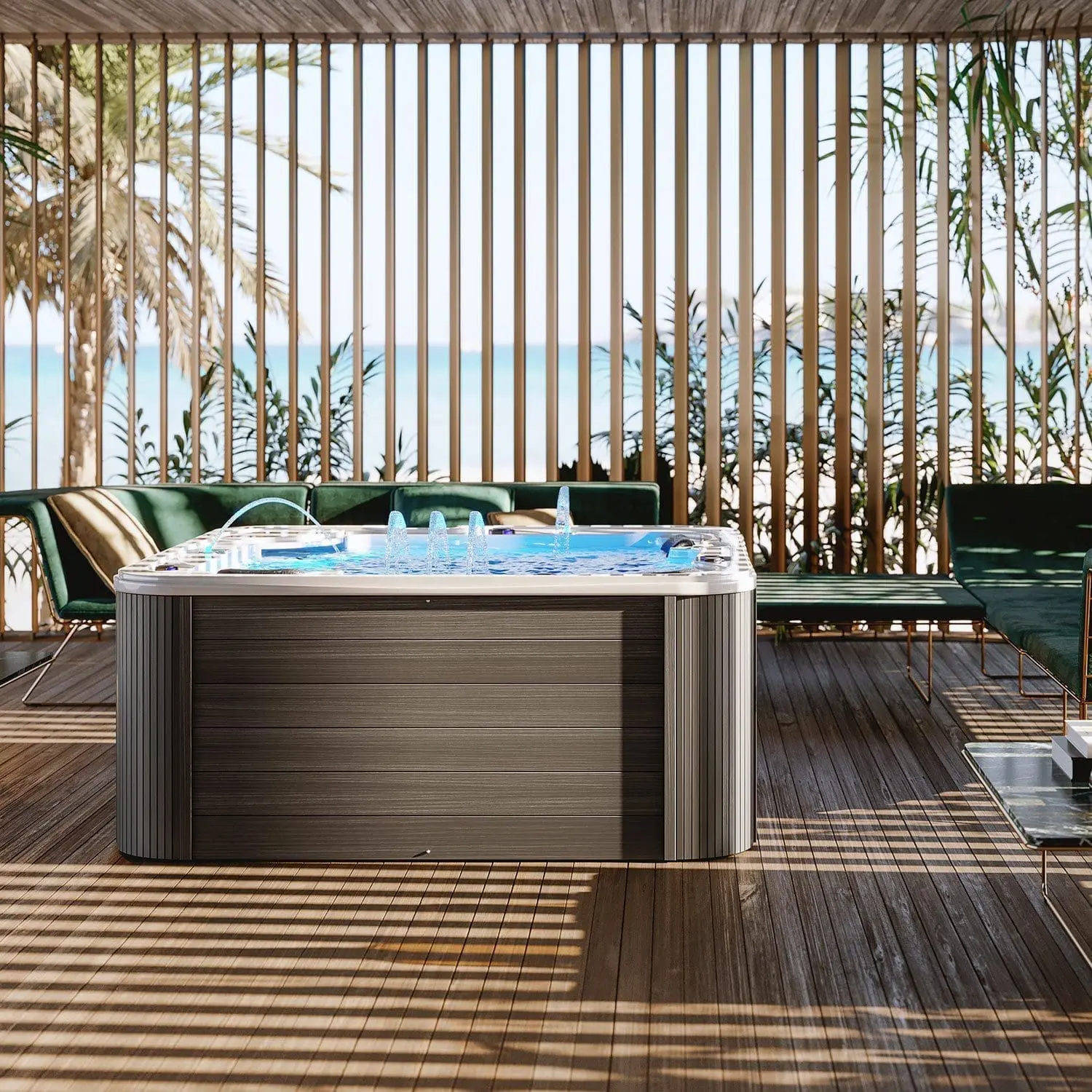 POSITANO – L’Idromassaggio di Lusso per un Relax Unico – Teak