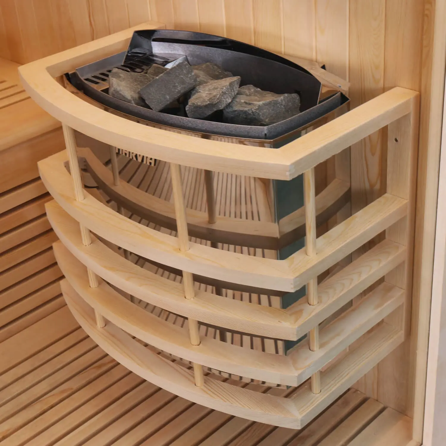 VIAREGGIO – Benessere e Design in una Sauna Angolare – 180x180x210 cm