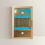 SCILLA – Sauna a Infrarossi con Cromoterapia e Bluetooth – 150x105x190 cm