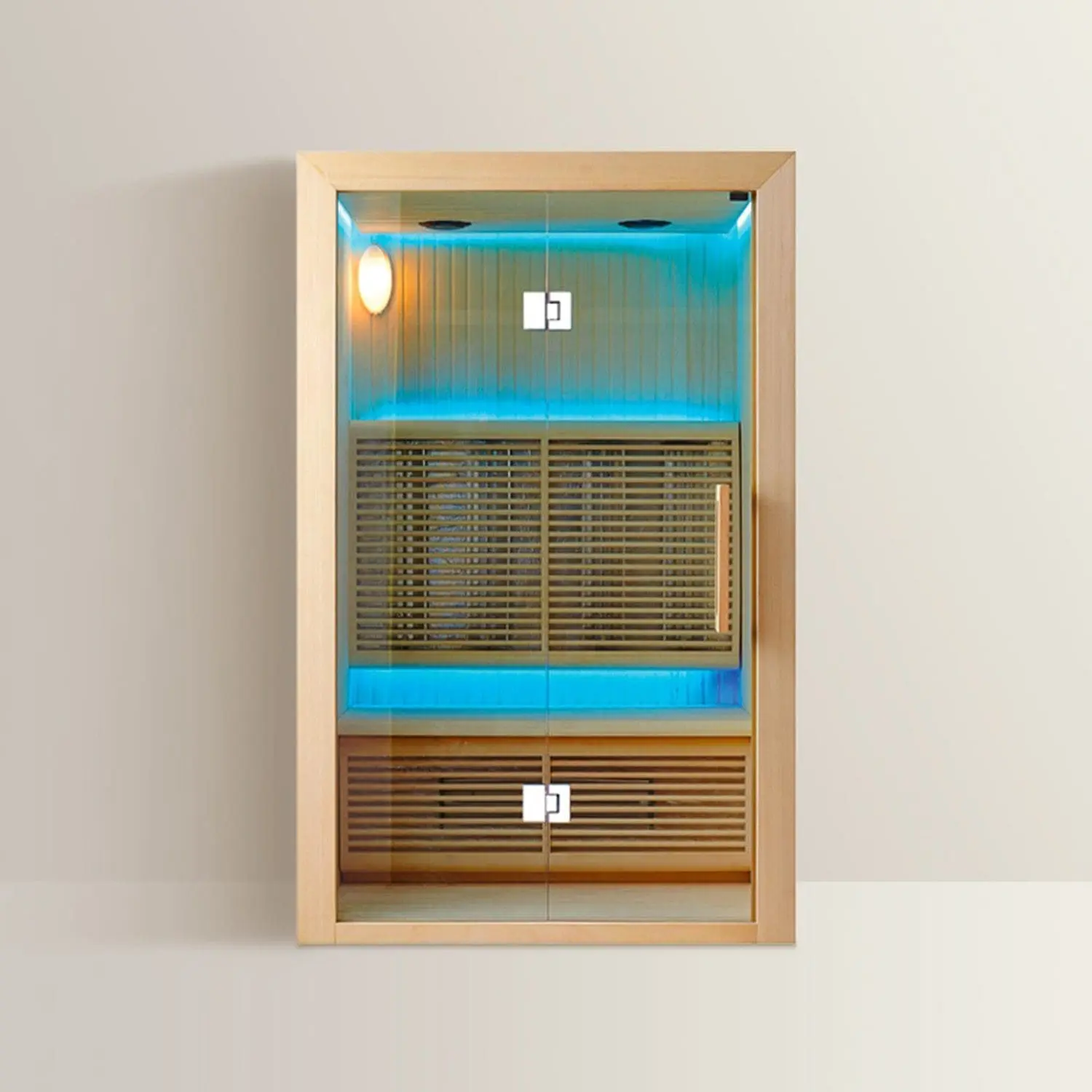 SCILLA – Sauna a Infrarossi con Cromoterapia e Bluetooth – 150x105x190 cm