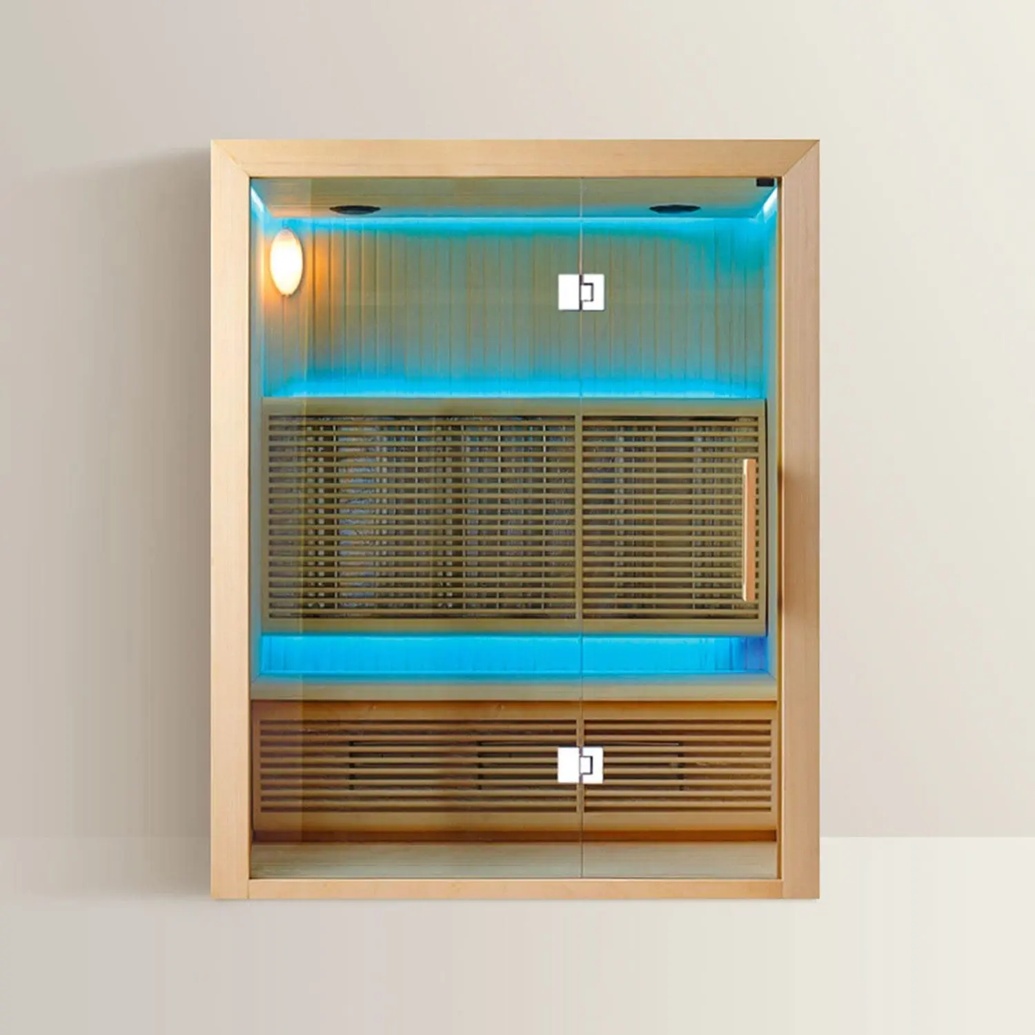 SCILLA – Sauna a Infrarossi con Cromoterapia e Bluetooth – 150x105x190 cm