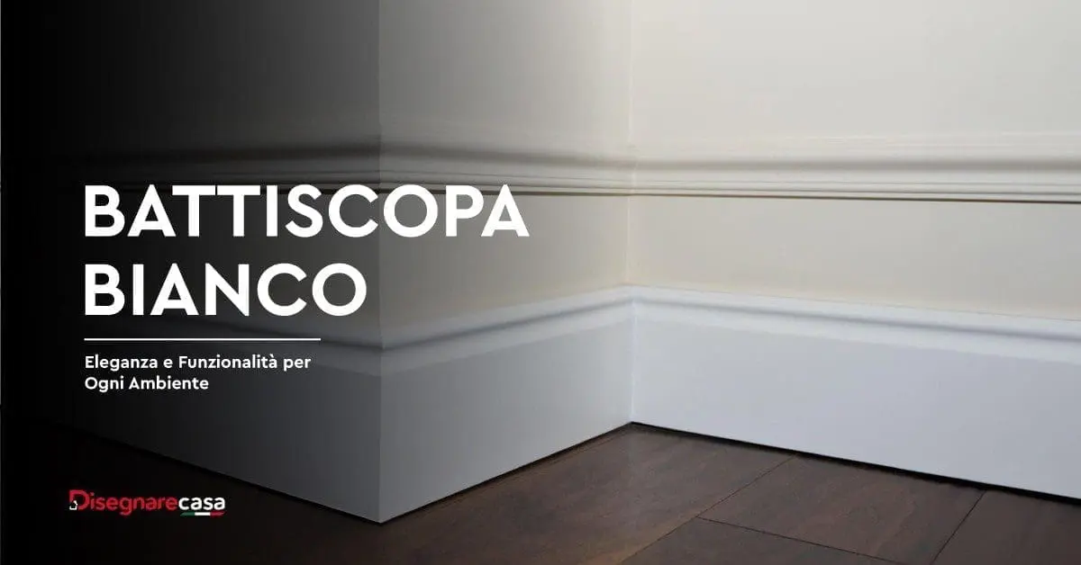 Battiscopa Bianco